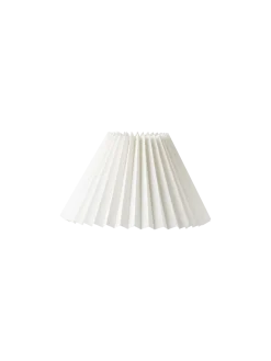 Clearance Søstrene Grene Schweiz Plissierter Lampenschirm White