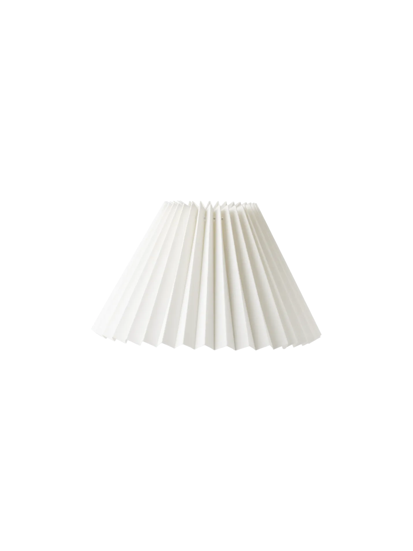 Clearance Søstrene Grene Schweiz Plissierter Lampenschirm White