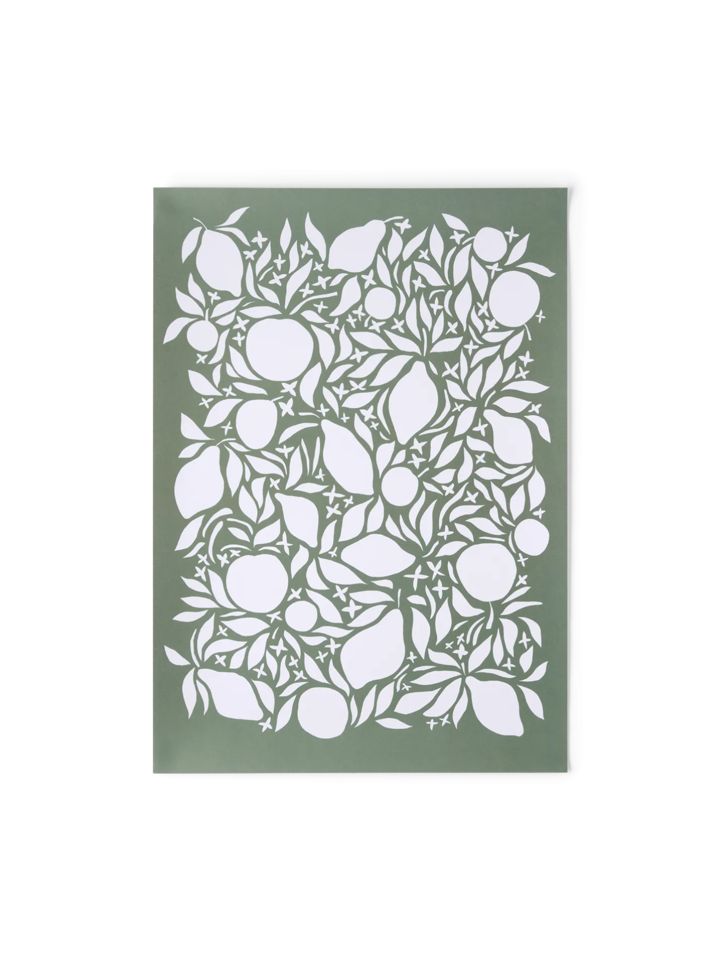 Clearance Søstrene Grene Schweiz Poster A3 Moss Green