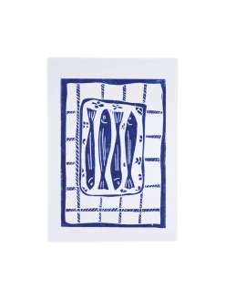 Online Søstrene Grene Schweiz Poster A3 Electric Blue