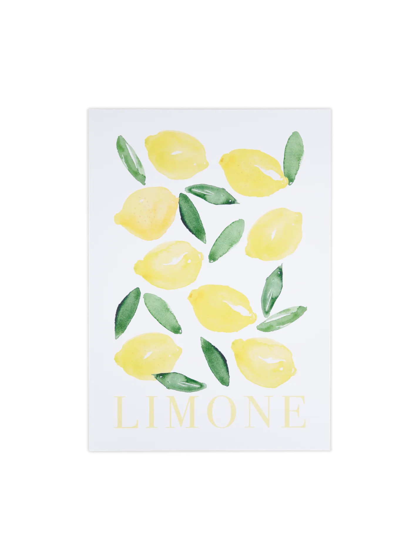 Discount Søstrene Grene Schweiz Poster A3 Yellow