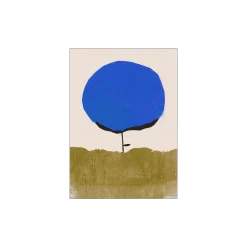 Sale Søstrene Grene Schweiz Poster Blue Flower A3 Sand