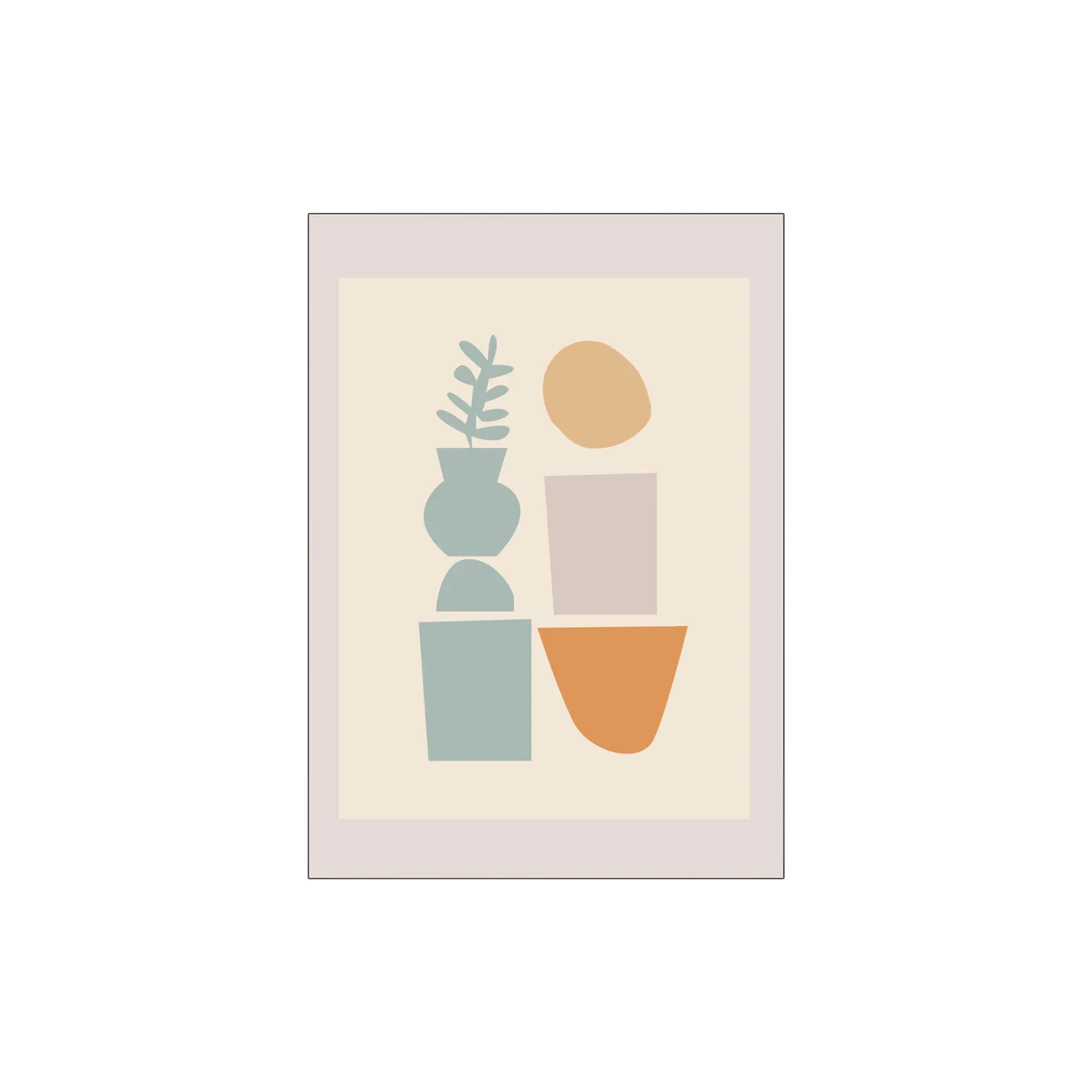 Hot Søstrene Grene Schweiz Poster Calm 50 X 70 Multi