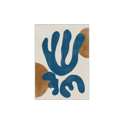 Søstrene Grene Schweiz Poster Modern Plant No. 3 50 X 70 Off White