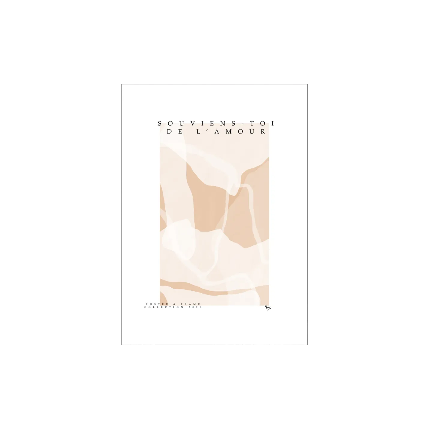 Online Søstrene Grene Schweiz Poster Souviens-Toi De L'Amour 50 X 70 Multi