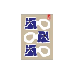 Hot Søstrene Grene Schweiz Poster Ukiyo Mug Blue A3 Off White