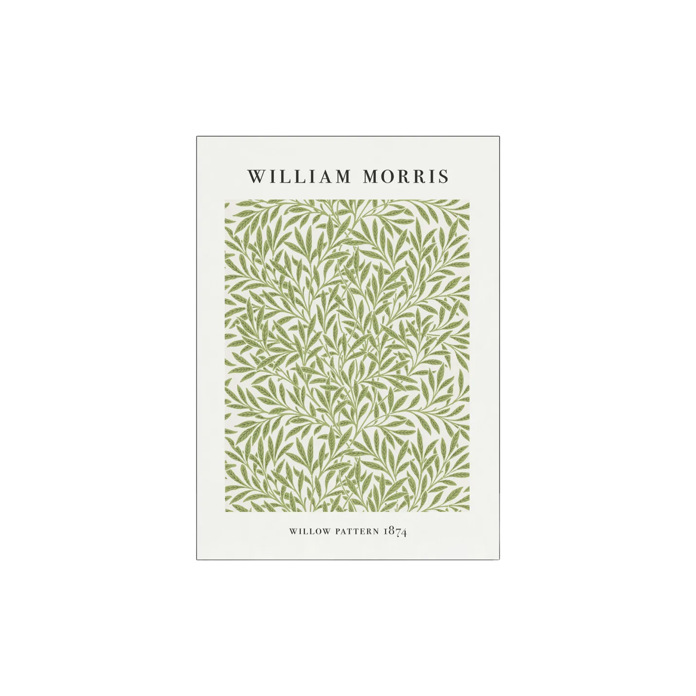 Discount Søstrene Grene Schweiz Poster Willow Pattern 50 X 70 Spring Green