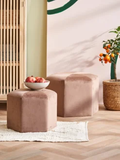 Discount Søstrene Grene Schweiz Samthocker Brown