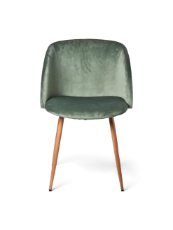 Discount Søstrene Grene Schweiz Samtstuhl Pine Green