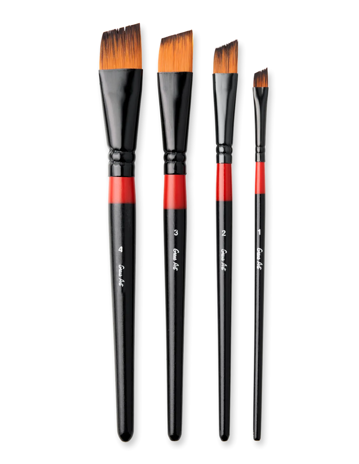 Clearance Søstrene Grene Schweiz Schrägpinselset Black
