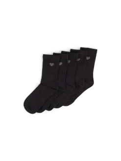 Online Søstrene Grene Schweiz Socken 5er-Pack 39/41 Black
