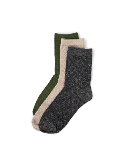 Best Søstrene Grene Schweiz Socken 39/41 3er-Pack Multi