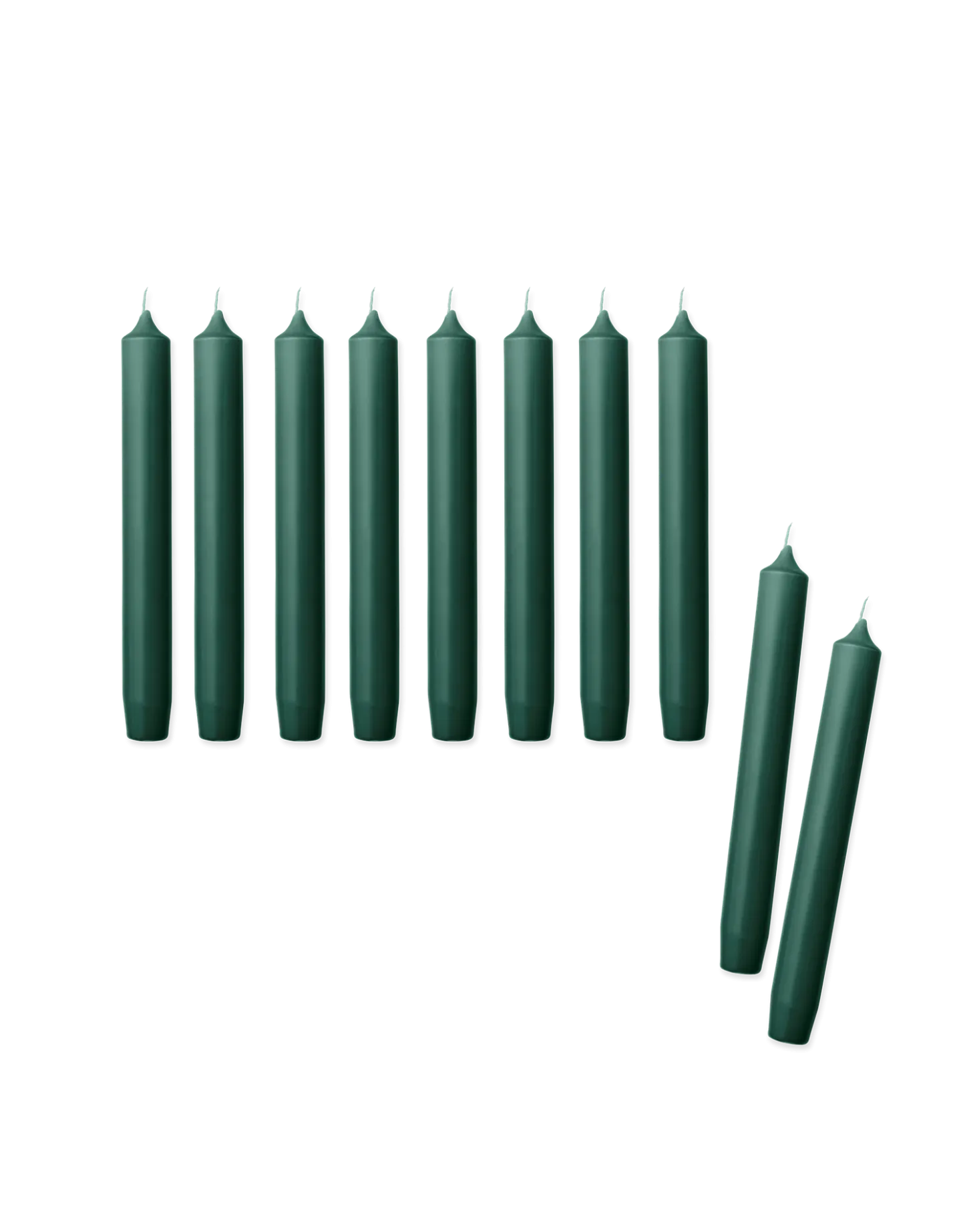 Outlet Søstrene Grene Schweiz Stabkerzen 19 Cm 10er-Pack Green