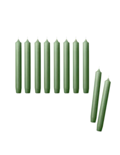 Outlet Søstrene Grene Schweiz Stabkerzen 19 Cm 10 Stck Moss Green