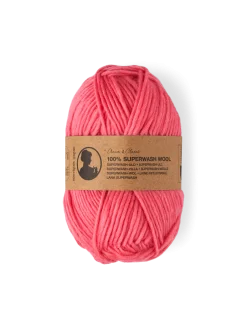 New Søstrene Grene Schweiz Strickwolle Cherry Red