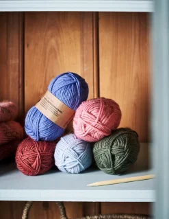Clearance Søstrene Grene Schweiz Strickwolle Red