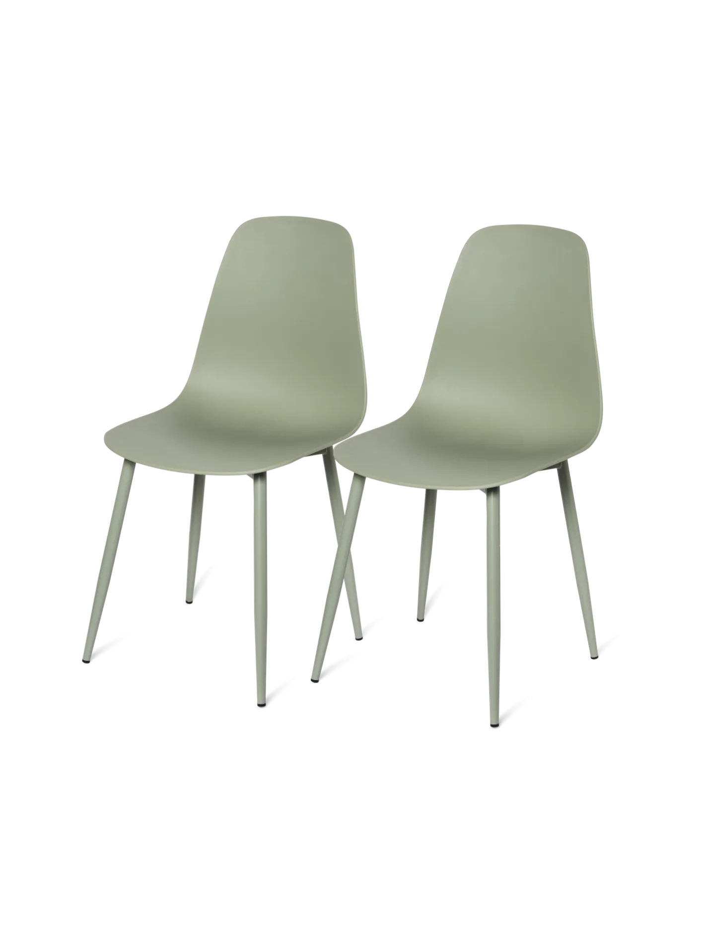 Søstrene Grene Schweiz Stuhl 2er-Pack Moss Green