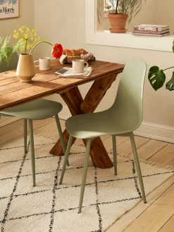 Søstrene Grene Schweiz Stuhl 2er-Pack Moss Green