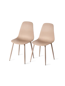 Online Søstrene Grene Schweiz Stuhl 2er-Pack Mocha