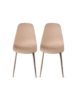 Online Søstrene Grene Schweiz Stuhl 2er-Pack Mocha