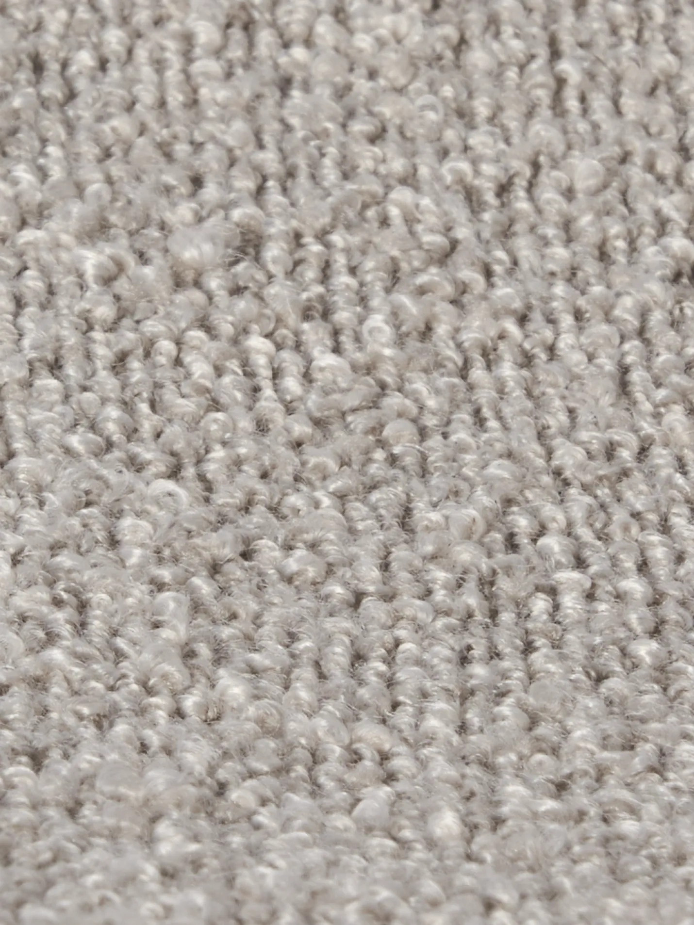 Clearance Søstrene Grene Schweiz Stuhl Mit Bouclé-Stoff Off White