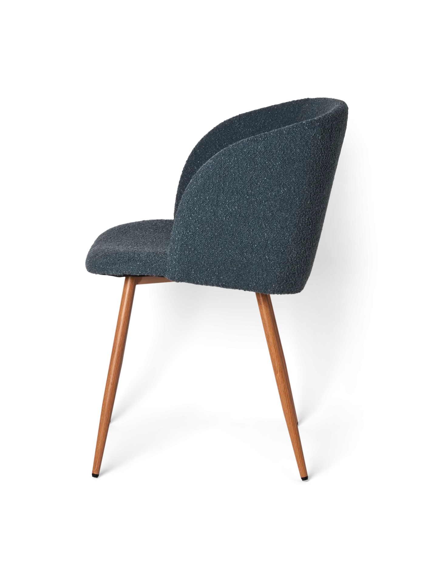 Søstrene Grene Schweiz Stuhl Mit Bouclé-Stoff Blue