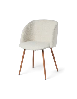 Best Søstrene Grene Schweiz Stuhl Mit Bouclé-Stoff Off White