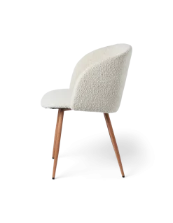 Best Søstrene Grene Schweiz Stuhl Mit Bouclé-Stoff Off White