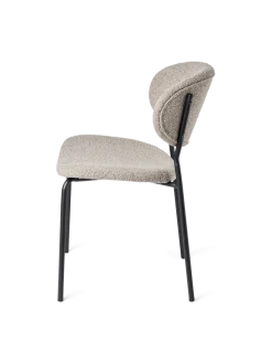 Hot Søstrene Grene Schweiz Stuhl Mit Bouclé-Stoff 2er-Pack Grey