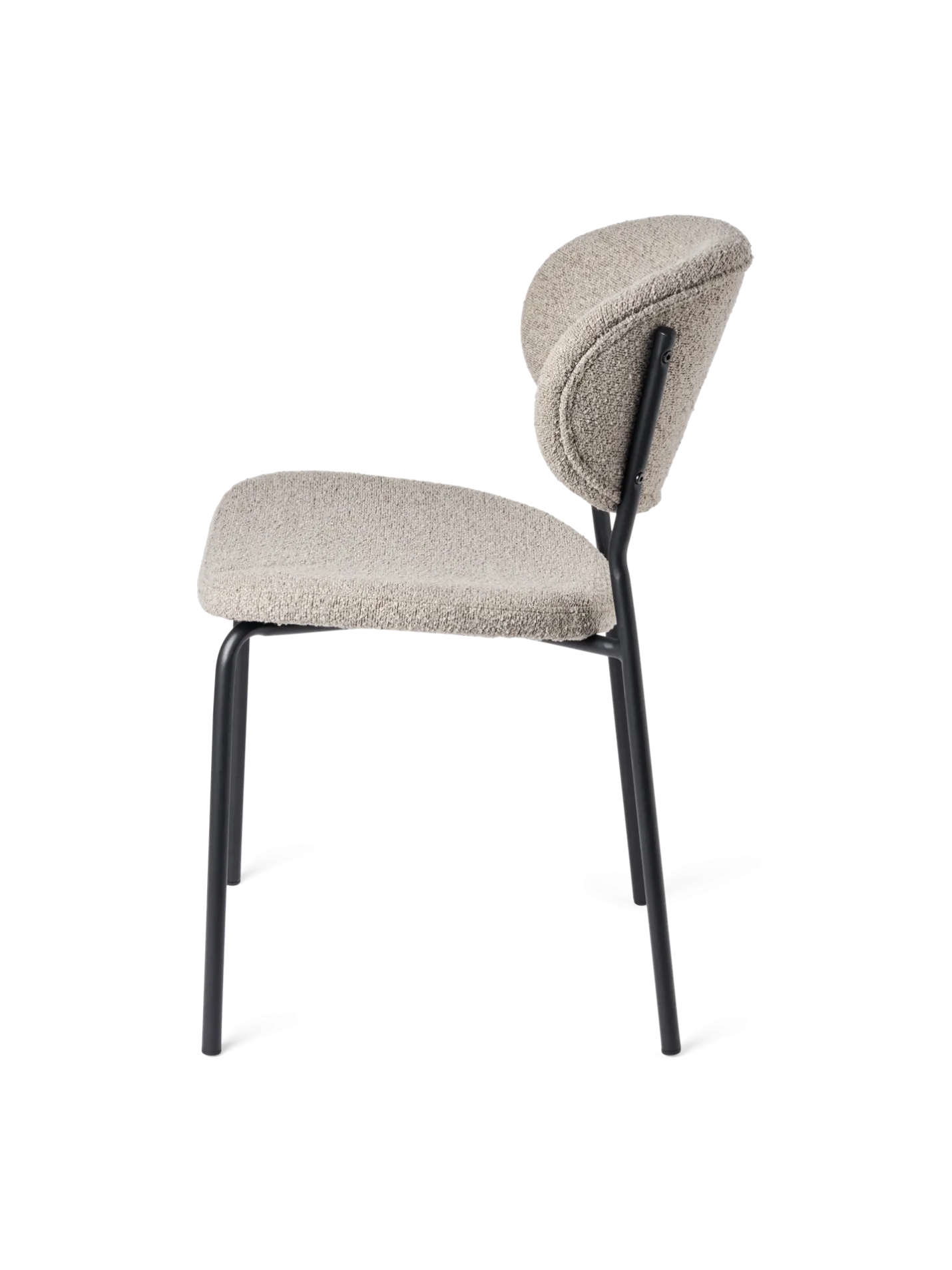 Hot Søstrene Grene Schweiz Stuhl Mit Bouclé-Stoff 2er-Pack Grey