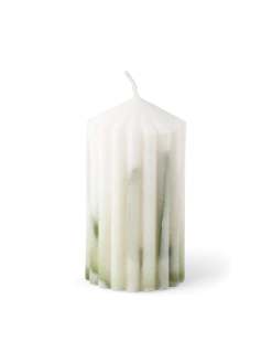 Hot Søstrene Grene Schweiz Stumpenkerze White