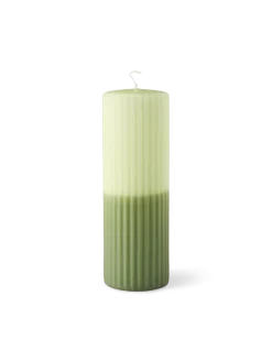 Clearance Søstrene Grene Schweiz Stumpenkerze 17 Cm Moss Green