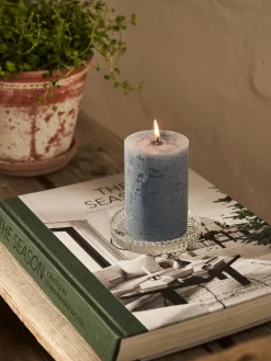 Sale Søstrene Grene Schweiz Stumpenkerze 10 Cm Misty Blue