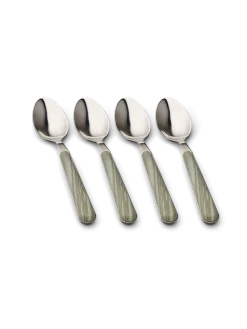 Best Søstrene Grene Schweiz Teelöffel-Set Texture Legno Milky Green