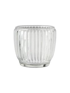 New Søstrene Grene Schweiz Teelichthalter Clear