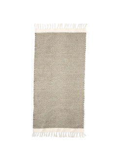 New Søstrene Grene Schweiz Teppich Chocolate Off White