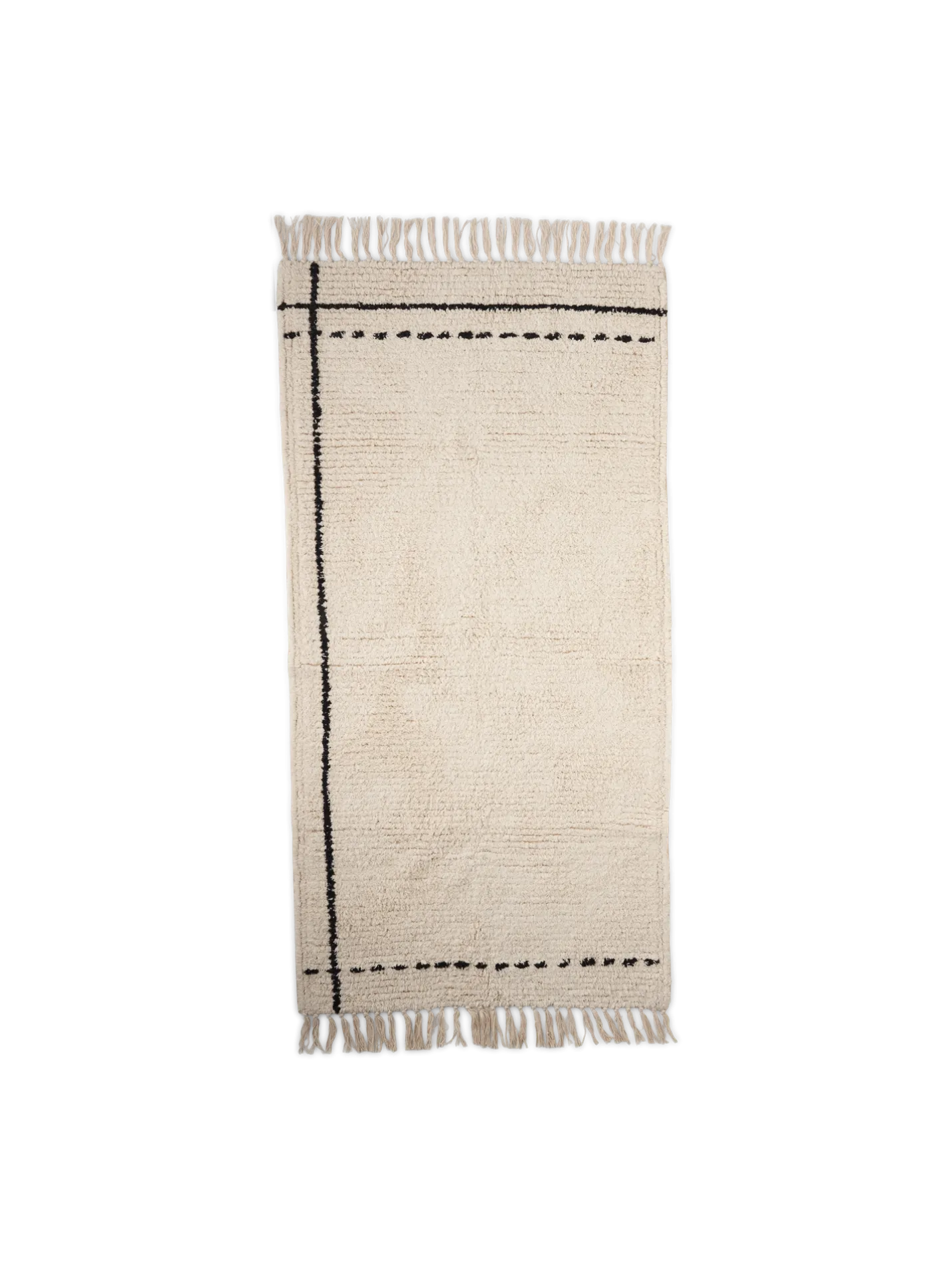 Søstrene Grene Schweiz Teppich 70 X 140 Black