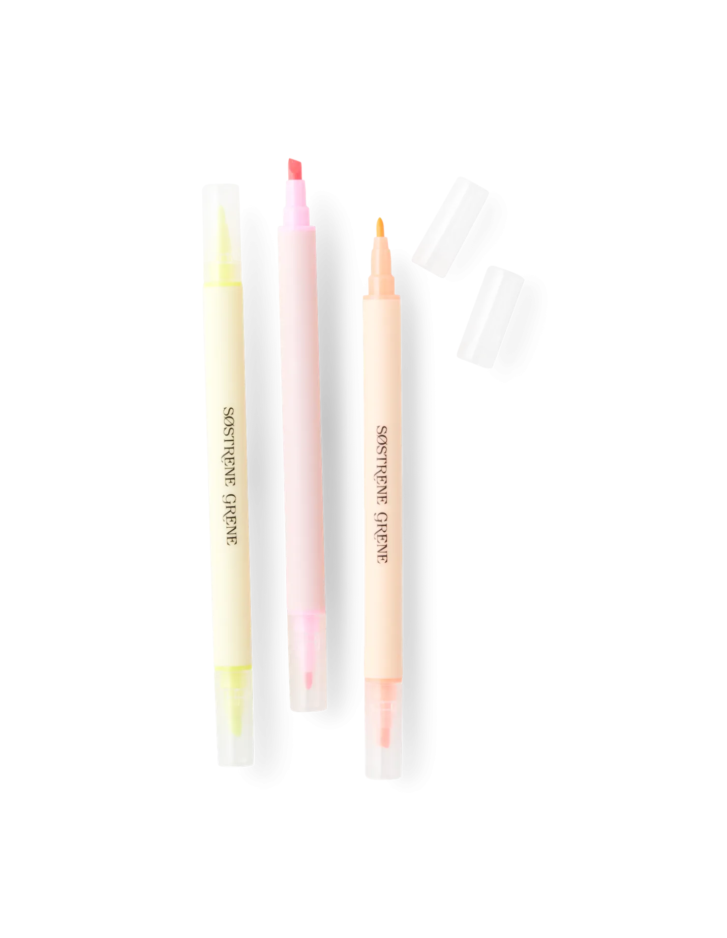Clearance Søstrene Grene Schweiz Textmarker 2 In 1 Rose