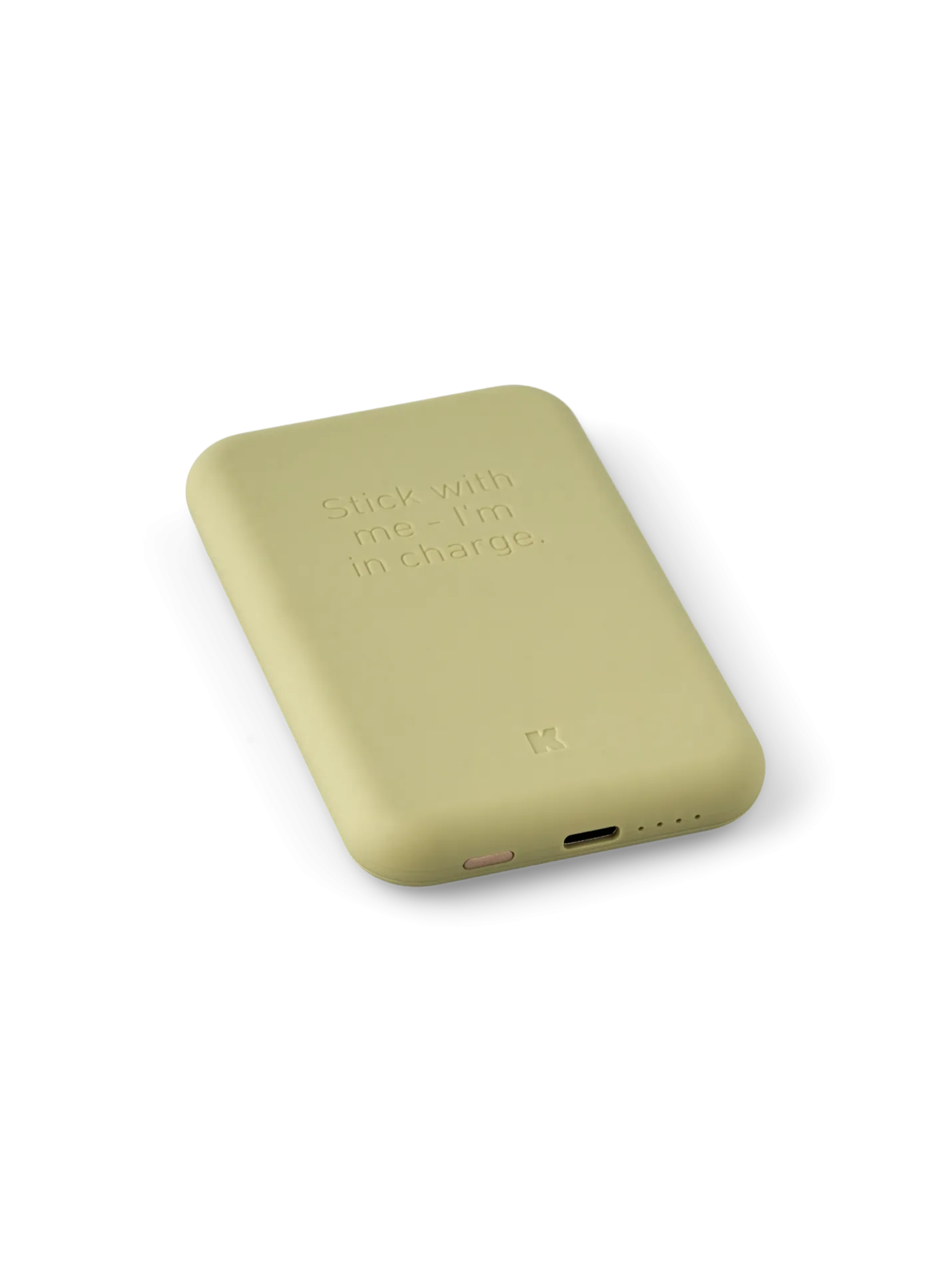 Outlet Søstrene Grene Schweiz ToCHARGE QI Powerbank Spring Green