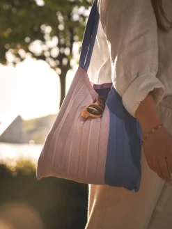 Sale Søstrene Grene Schweiz Tragetasche Mit Plissee Lilac