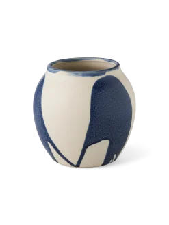 New Søstrene Grene Schweiz Vase Blue