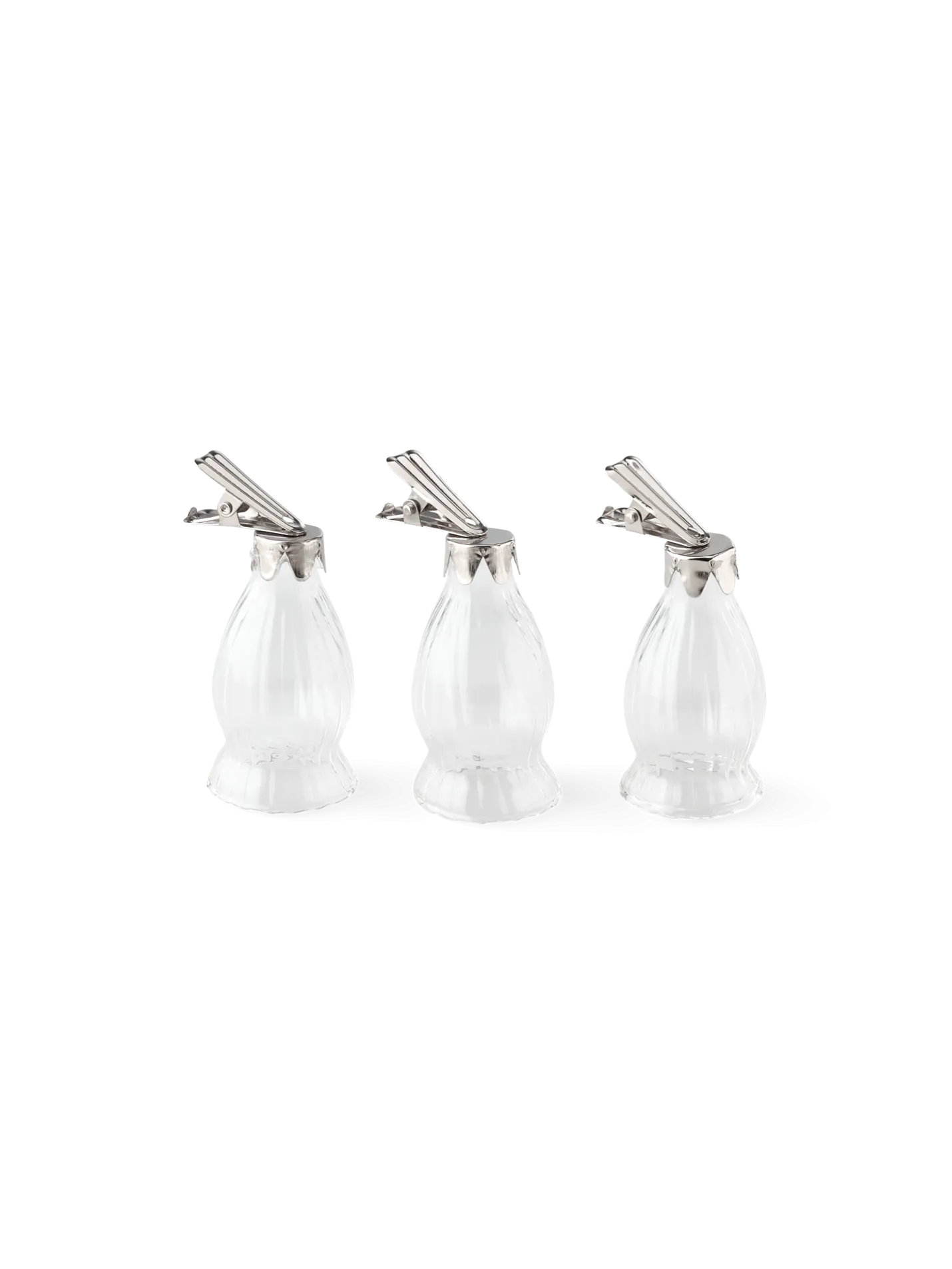 Sale Søstrene Grene Schweiz Vasen Mit Clip 3er-Pack Clear