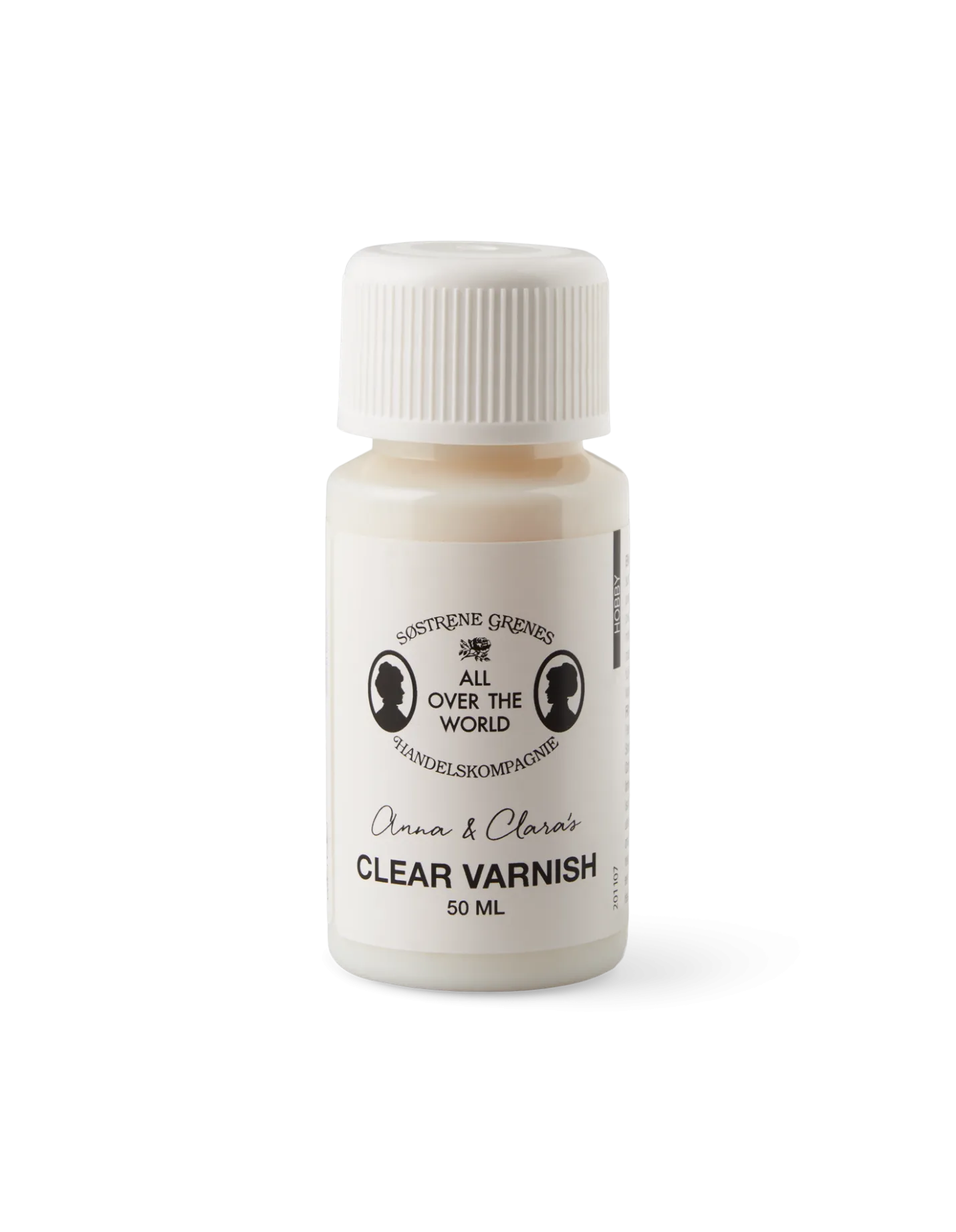 Clearance Søstrene Grene Schweiz Wasserfester Klarlack 50 Ml White