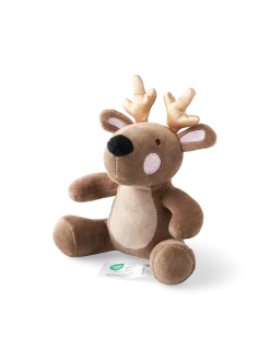 Discount Søstrene Grene Schweiz Weihnachtskuscheltier Rentier Brown