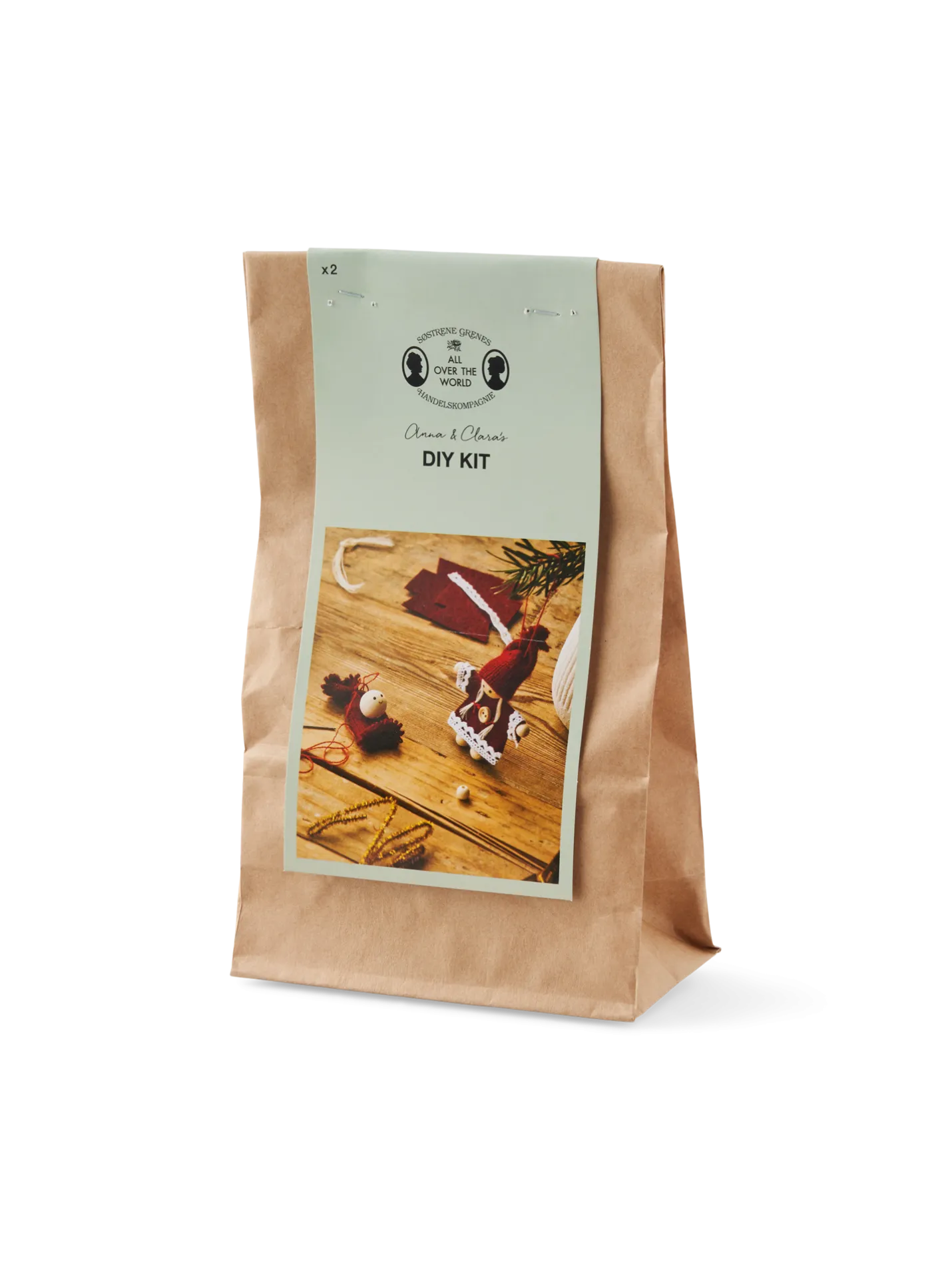 Best Søstrene Grene Schweiz Weihnachtsmann DIY-Set Red