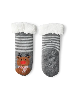 Discount Søstrene Grene Schweiz Weihnachtssocken Für Kinder 31/34 Silver Grey