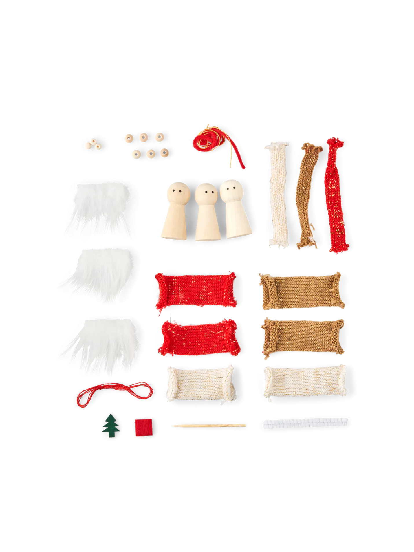 Søstrene Grene Schweiz Weihnachtswichtel DIY-Set Red