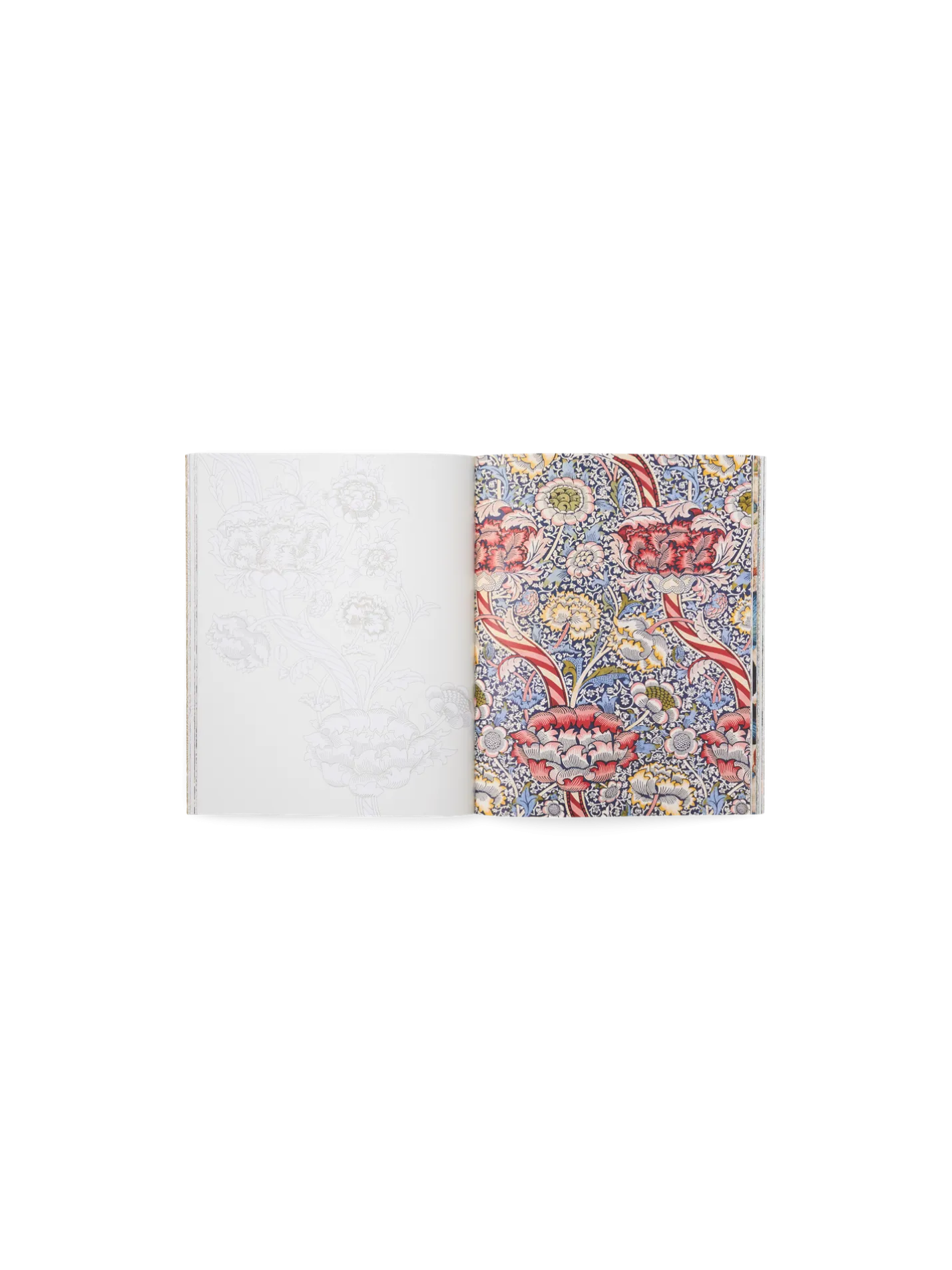 New Søstrene Grene Schweiz William Morris - An Arts & Crafts Colouring Book Multi
