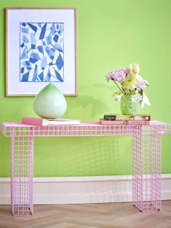 New Søstrene Grene Schweiz WIRE BENCH Bank Rose