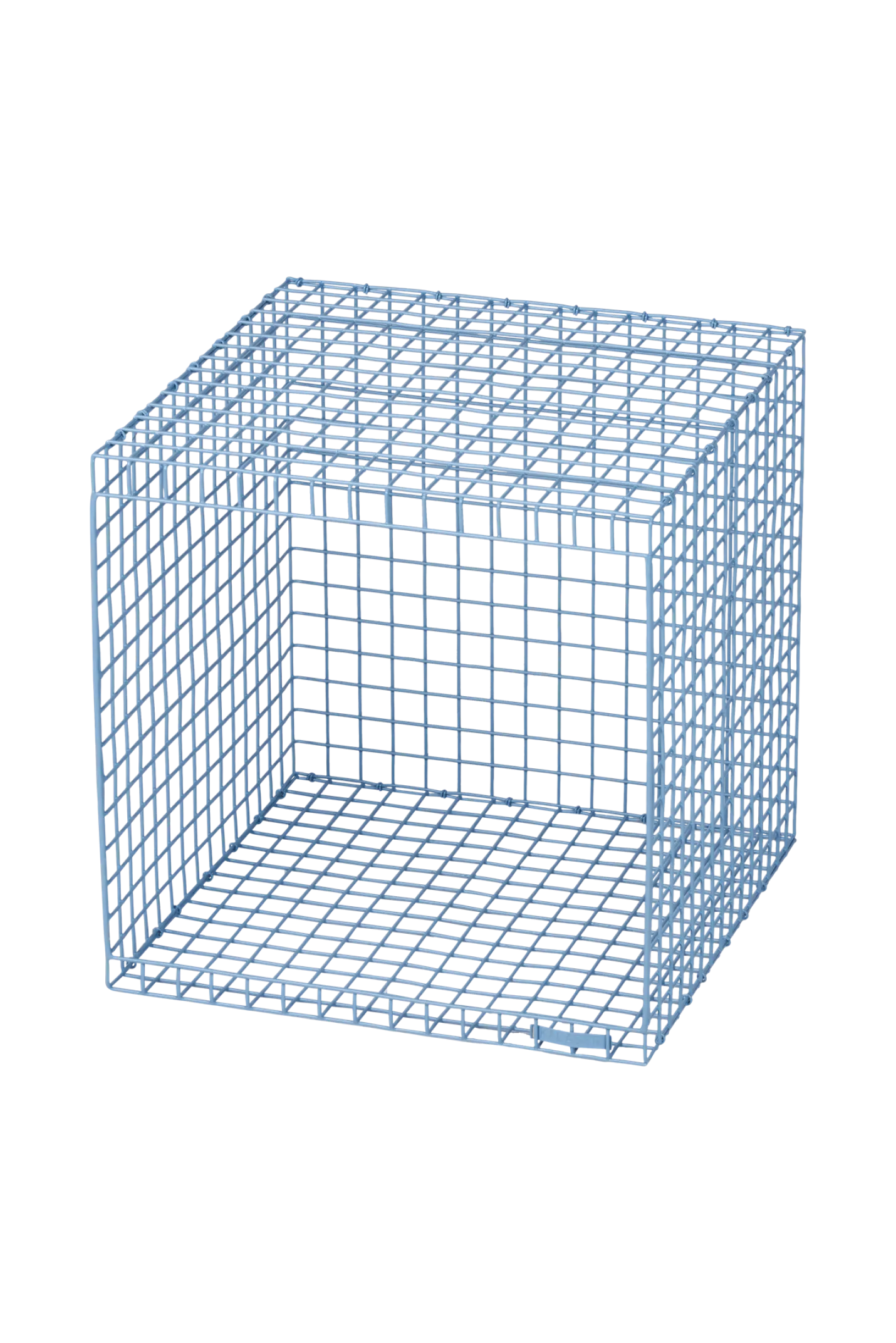 Discount Søstrene Grene Schweiz WIRE CUBIC Würfelregal Smokey Blue